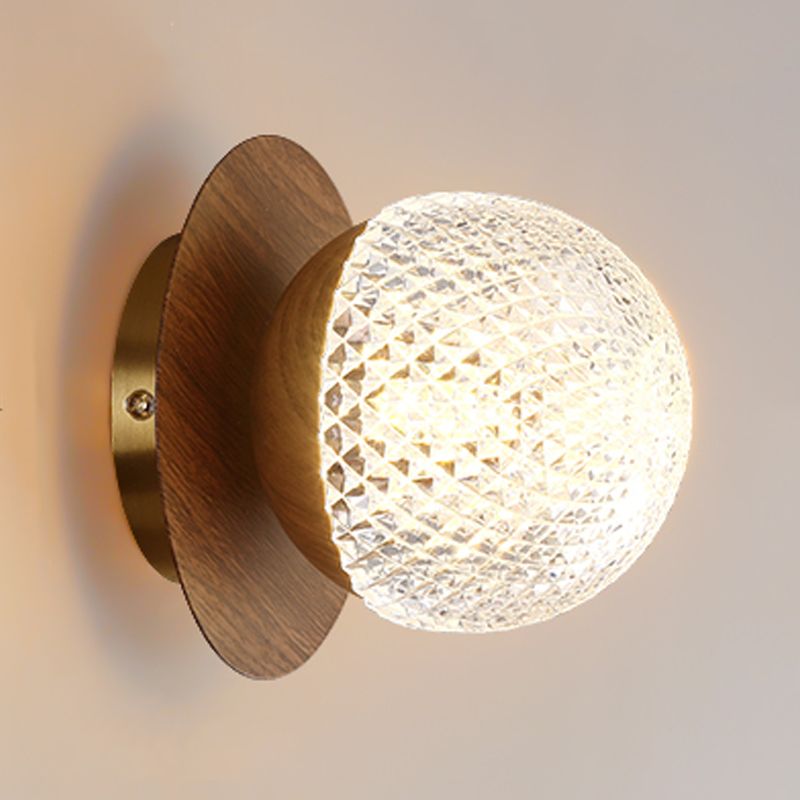 Iluminación montada en la pared estilo minimalista de pared de metal iluminación de pared