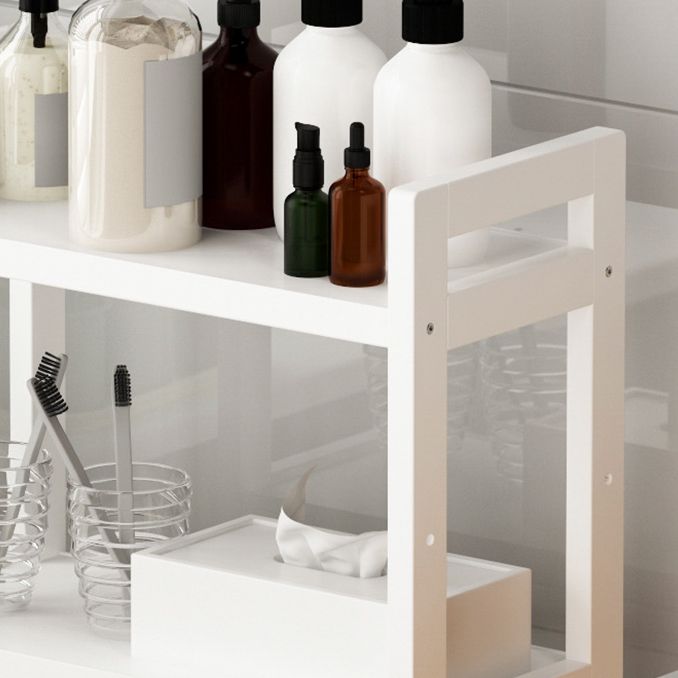 Open Bamboo Home Bookshelf Modern Etagere Shelf Bookcase with Shelves