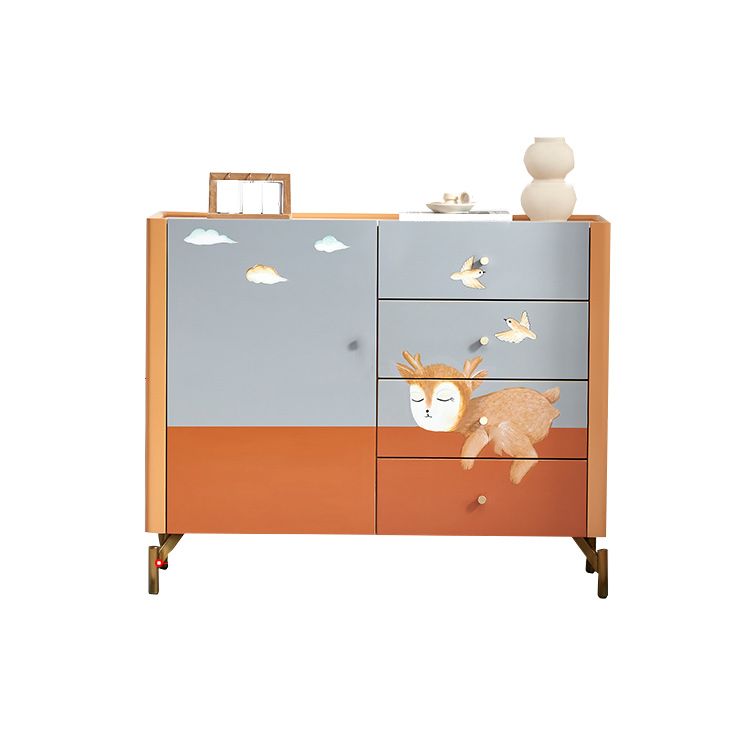 Classic Glam Storage Chest Stone Storage Chest Dresser for Bedroom