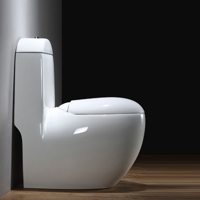 Modern Floor Mount Flush Toilet Ceramic Siphon Jet Urine Toilet for Bathroom