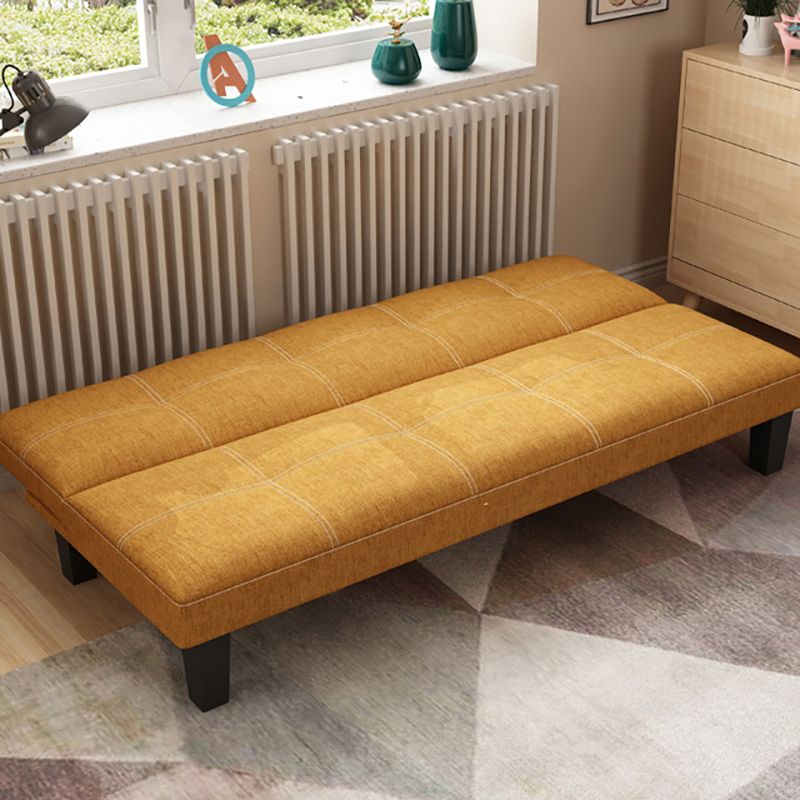Velvet de Spedinger escandinavo/Sofá de tela 47.24 "/64.96" /70.08 "Cama de sofá sin brazo ancho
