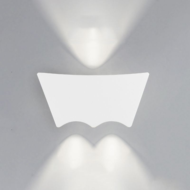 Contemporary Style Geometric Wall Mounted Lamps Metal Multi Lights Wall Washer Sconce