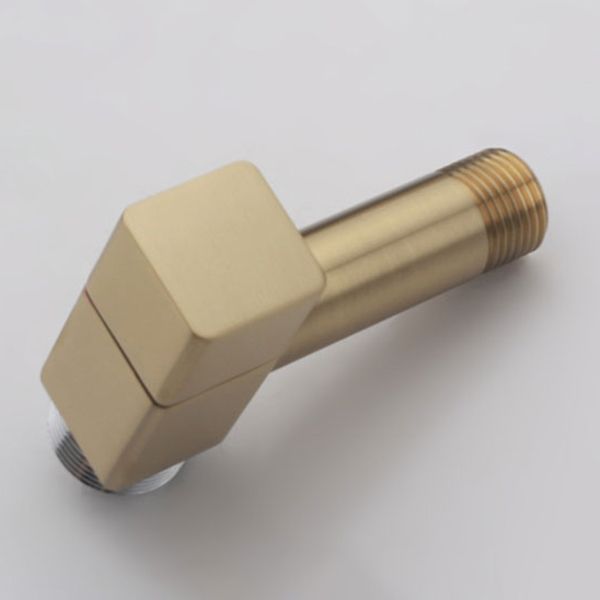 Glam Widespread Wall Mounted Bathroom Sink Faucet Knob Handle Brass Faucet