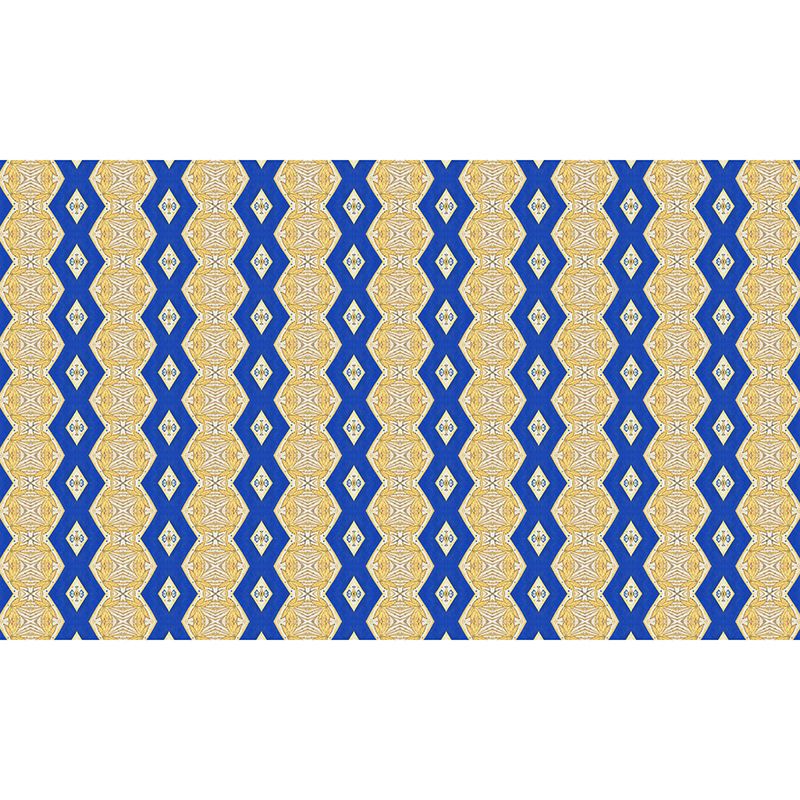 Geometry Illustration Mural Wallpaper Contemporary Living Room Decoration