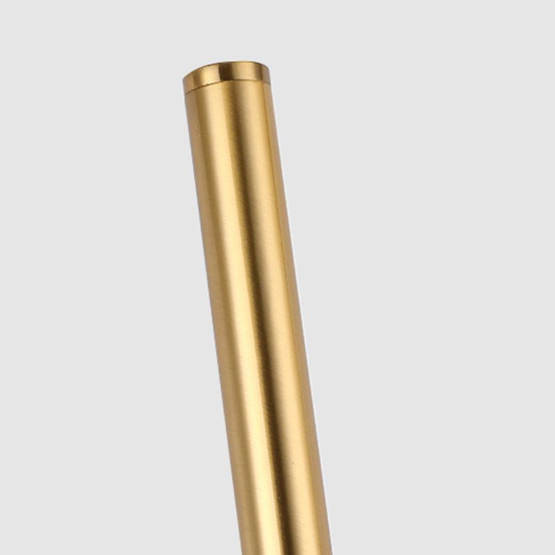 Sconce da parete lineare a 1 luce moderna illuminazione da parete in stile semplice in oro e cromo nero e ottone