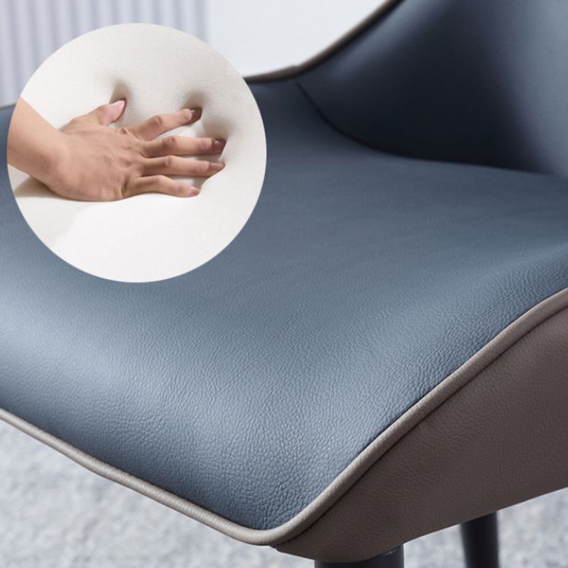 Modern Style Polyurethane Dining Chair 17'' Wide Parsons Chair for Kitchen