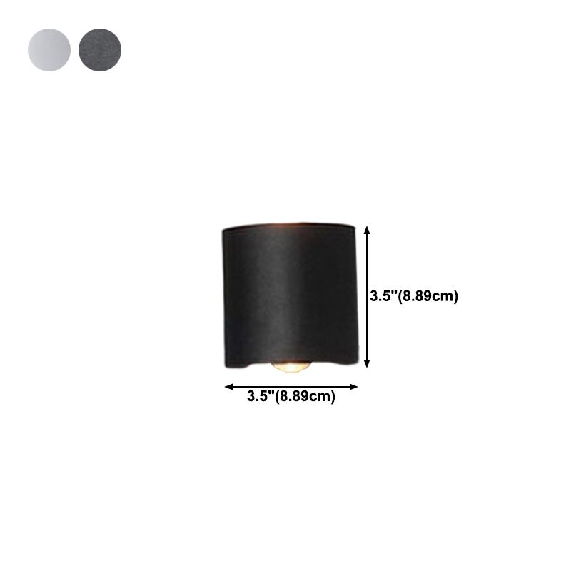 Multi-Light Geometric Wall Lighting Ideas Modern Style Metal Wall Mounted Light