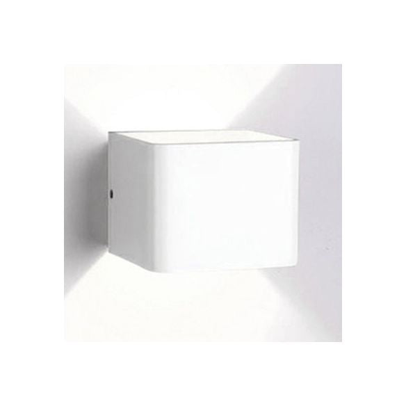 Cube Schattenleuchten Lichtminimalismus Aluminium warm/weiße Beleuchtung LED LED LEDIGKEIT