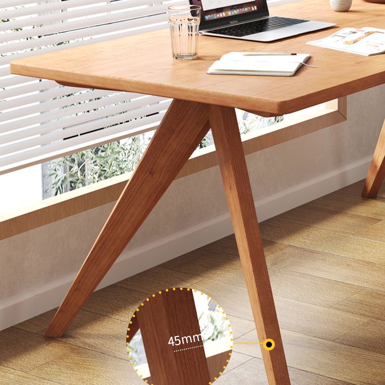 Moderio de comedor de cocina de madera maciza muebles para el hogar de 4 pies de mesa de 4 pies