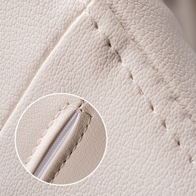 Faux Leather Dining Chair Industrial Style Wingback Arm Chair