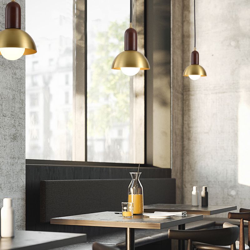 Eigentijdse boerderij hangende lamp metaal geometrische schaduw hanglamp voor eetkamer