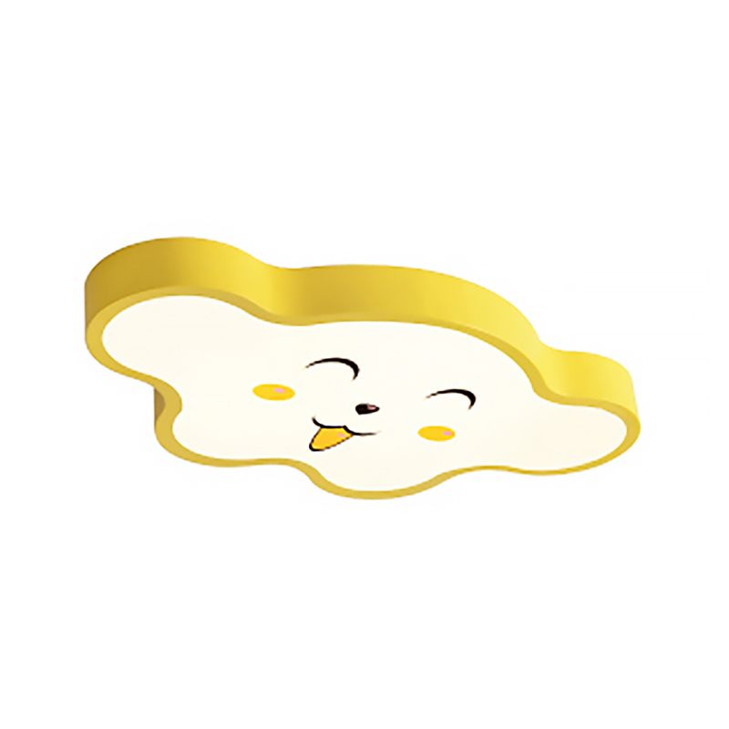 Cloud-Themed Kid Schlafzimmer Decke Flush Mount Acryl Cartoon Flush Mount Deckenleuchte