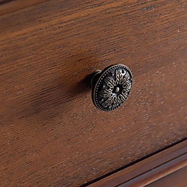 3 - Drawer Rectangle Accent Chest, Solid Wood Mid-Century Modern Cabinet