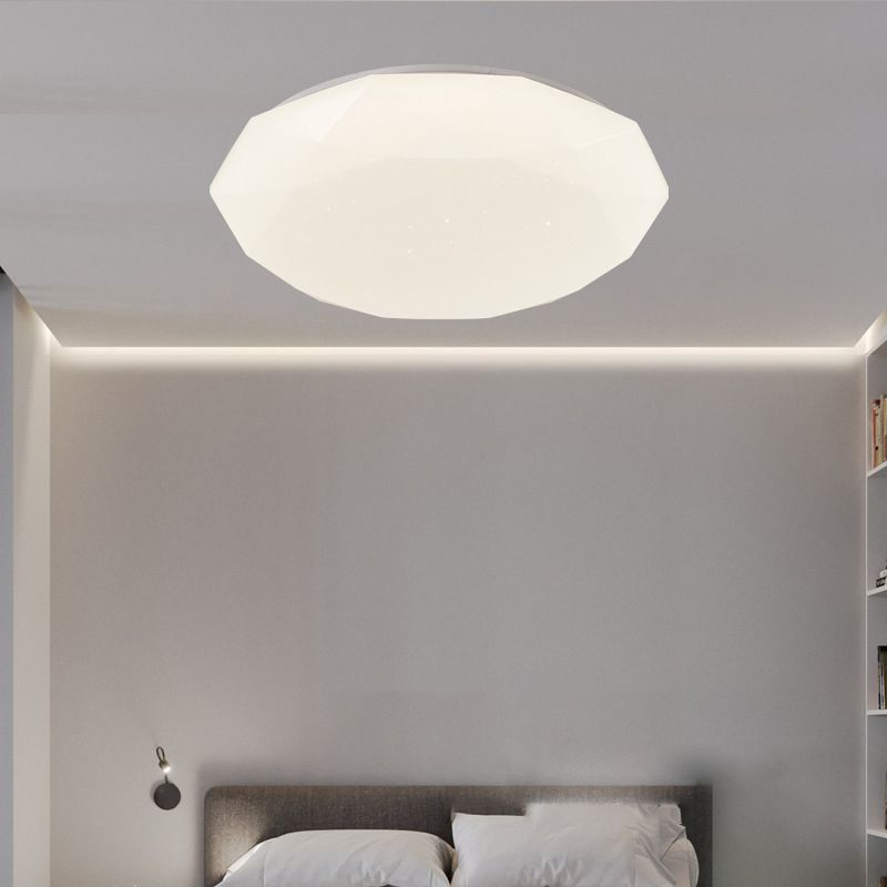 Geometric Flush Mount Simplicity Acrylic Flush Ceiling Light Fixture