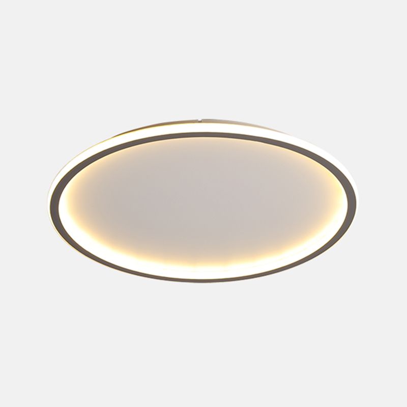Kreis Close to Ceiling Lighting Einfache-Stil LED Aluminium in der Nähe von Deckenlampe