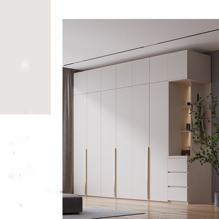 Modern Style Wardrobe Armoire Wood Armoire with Door for Bedroom