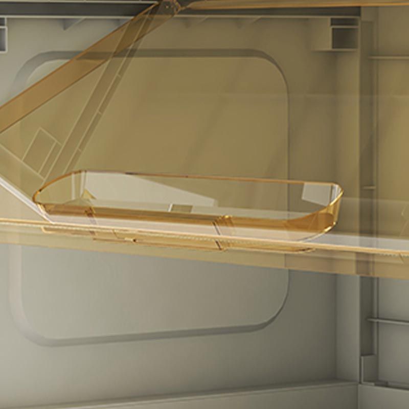 Contemporary Storage Cabinet Plastic Wardrobe Closet for Bedroom