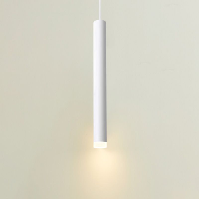 Pendre de tube en aluminium Minimalisme de lampal de plafond LED LED HORDING FOR POUR RABLÈME