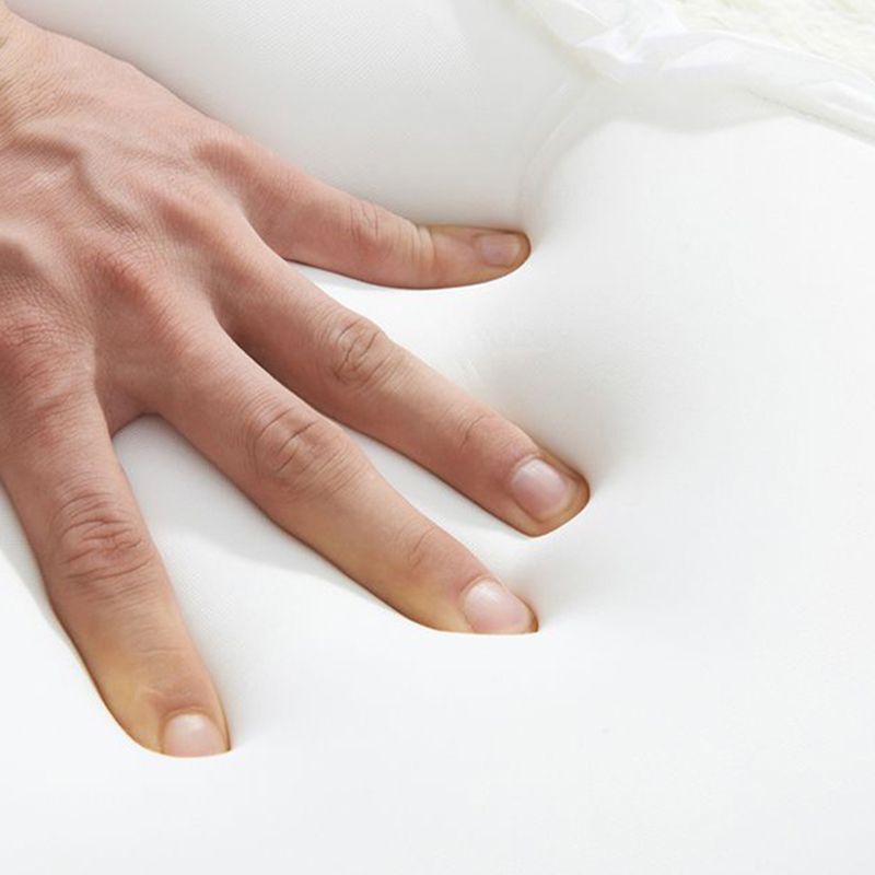 Glam Velvet Pouf Chair Tear Resistant Cylinder Shape Gold Base Ottoman Stool