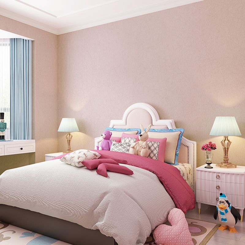 Rouleau de papier peint uni Simplicity pour chambre à coucher, décoration murale de 33 pi de long x 20,5 po de largeur, couleur pastel