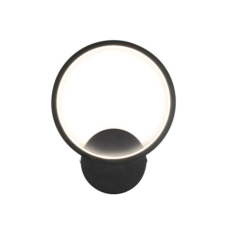 Moderne minimalistische stijl wand gemonteerd verlichtingsarmatuur metaal 1 lichte wandwanden voor slaapkamer