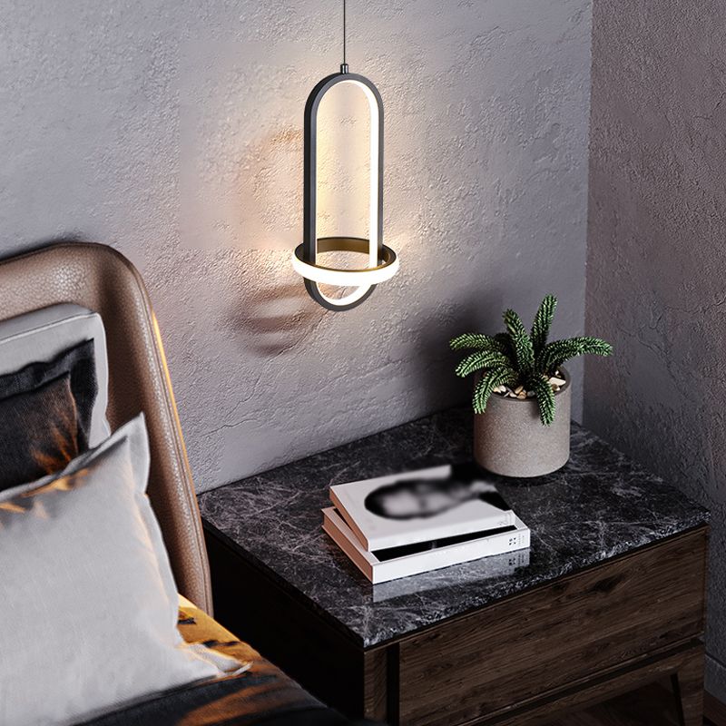 LED Pendant Light Silicone Shade Modern Hanging Lights for Living Room Dinning Room