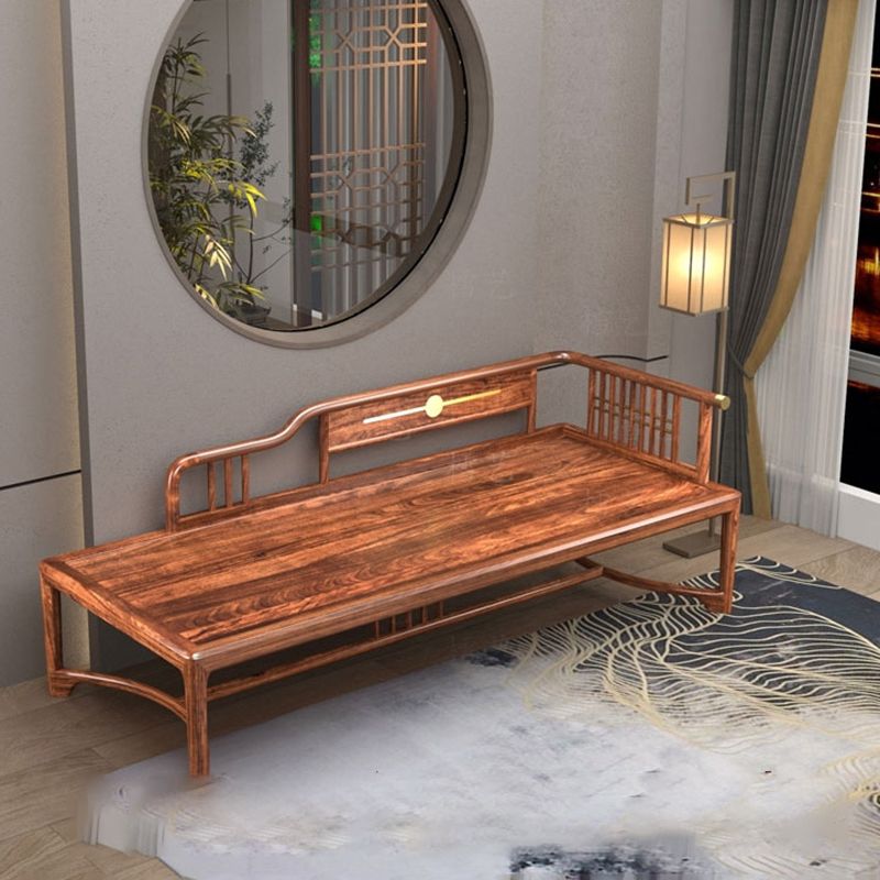 Solid Color Chaise Leather Chaise Lounge Sofa for Living Room