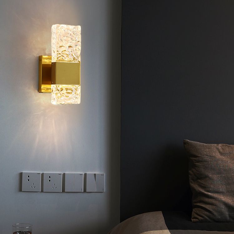 Semplicità lampada a parete a forma di mattone a forma di mattone