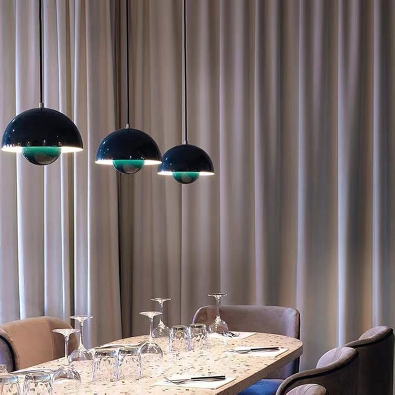 A forma di forma a forma di metallo a sospensione di macaroni nordici in stile 1 fluide appeso