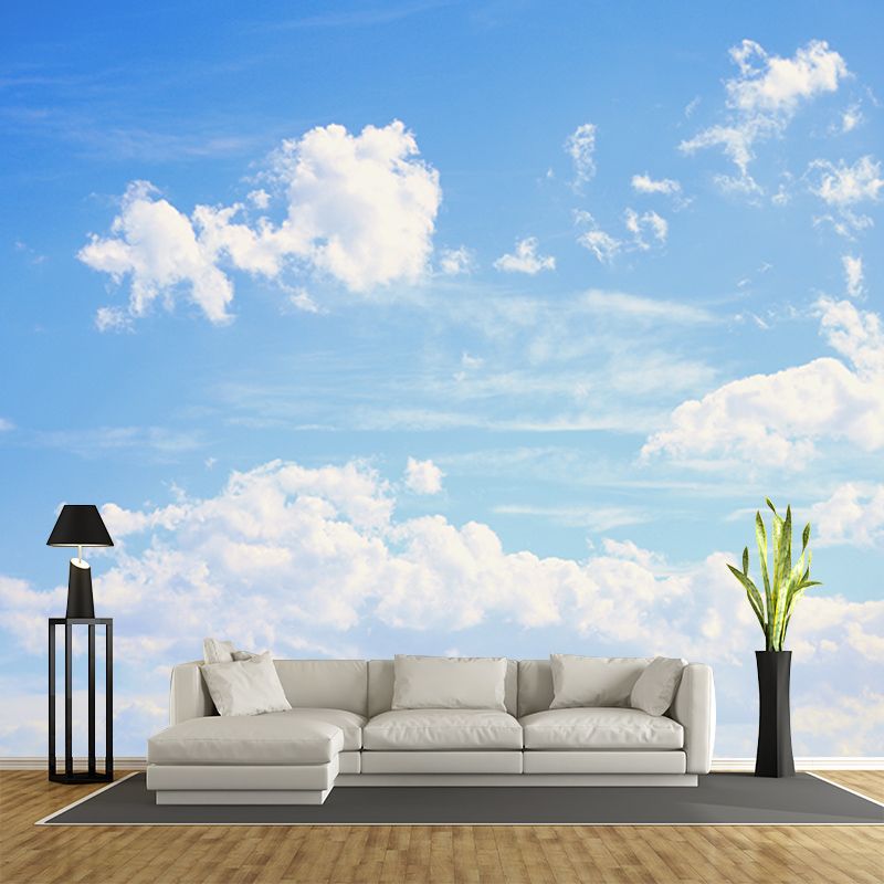 Environment Friendly Wall Mural Wallpaper Sky Sitting Room Wall Mural