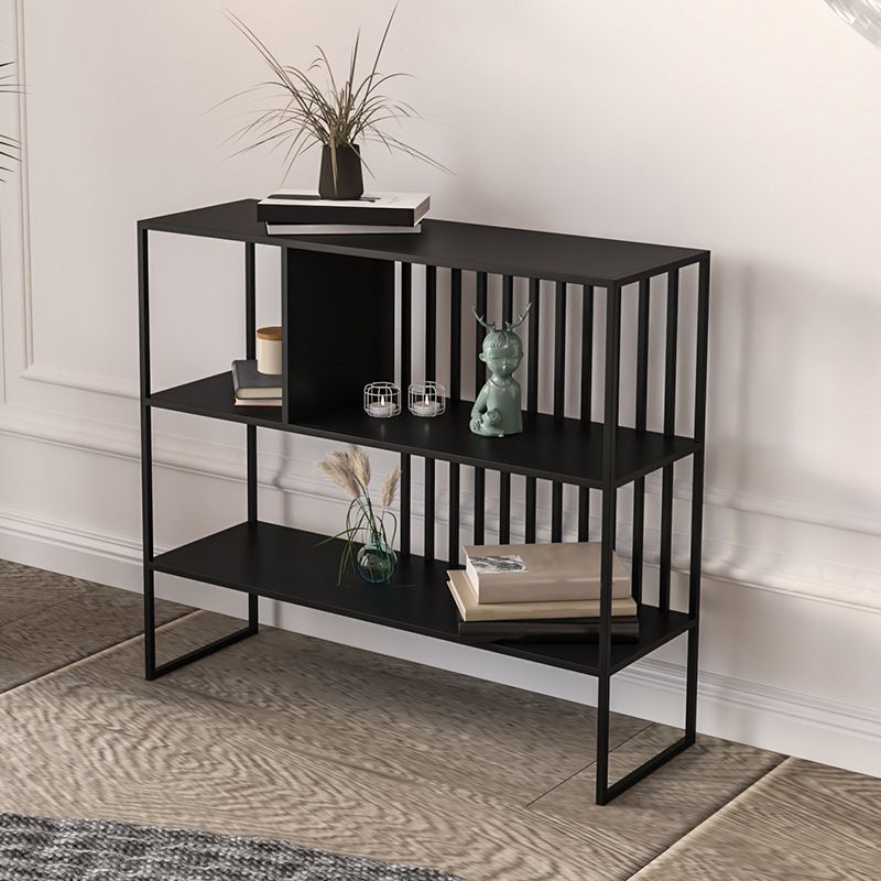 Modern Style Etagere Bookcase Open Back Metal Bookshelf for Home