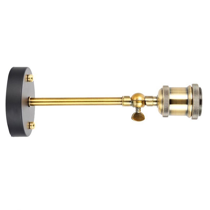 American Retro Industrial Style Armed  Wall Sconce Lights 1Light Metal Sconces