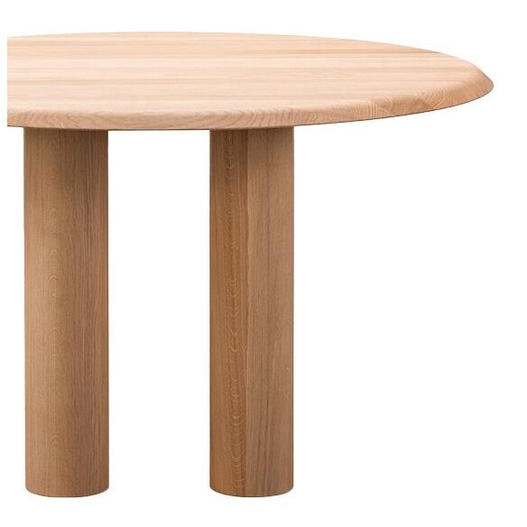 Solid Wood Dining Table Simplicity Fixed Table for Dining Room