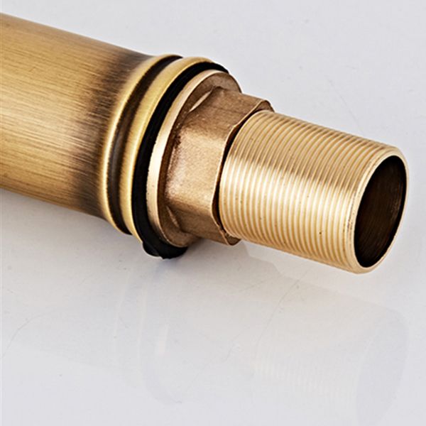 Lever Handle Vanity Sink Faucet Country Low Arc Faucet Single Hole Bathroom Faucet