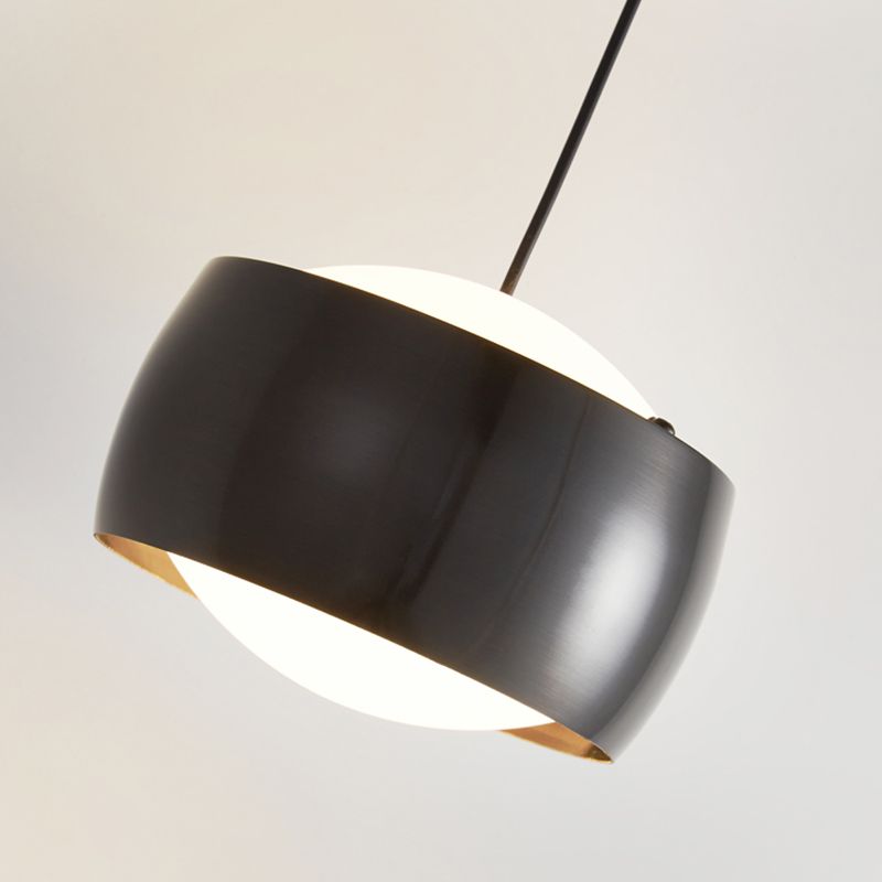 Modernism Drum Shade Wall Lighting 1-Light Wall Mount Light for Foyer