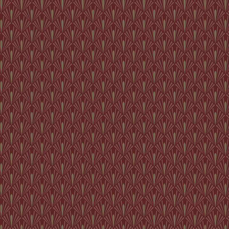 Rhombus Leaf Print Wallpaper Roll Simplicity Style Adhesive Bedroom Wall Decor, 61.4 sq-ft