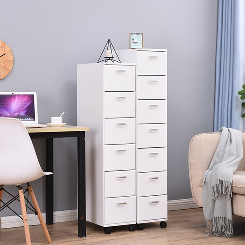23.62" Wide Accent Chest with Drawers Water Resistant Chest with Wheels