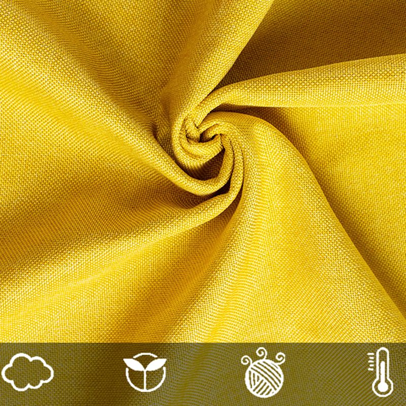 3-Seater Single Cushion Sofa Scandinavian Linen Sofa with 3 Pillows