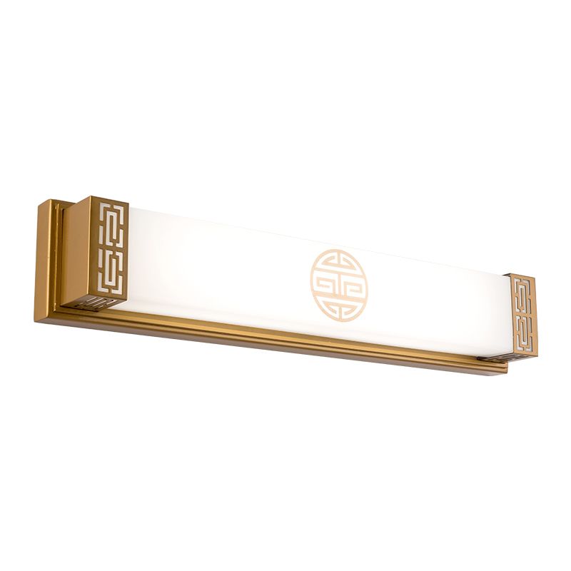 Contemporary Vanity Lighting Metal Wall Light Fixture for Bathroom
