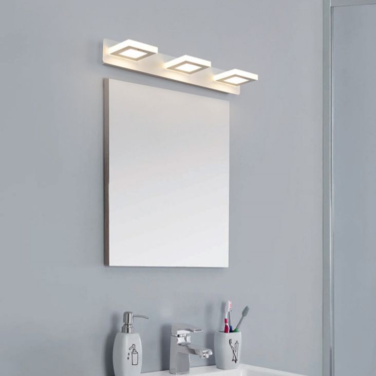 Moderne mode -ijdelheid verlichtingsarmatuur verstelbare hoofdliggers van kop LED -wandverlichtingsideeën voor badkamer