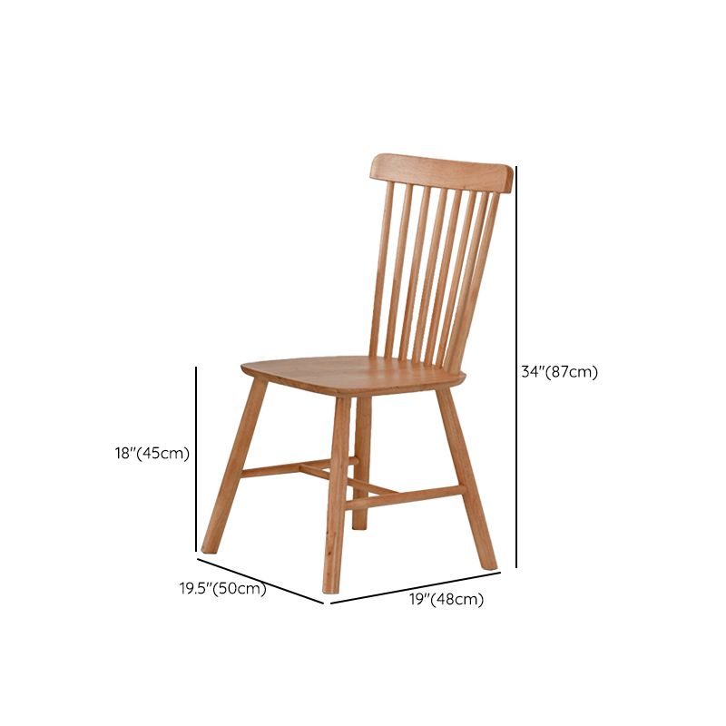 Modern Dining Set 1/4 Pcs Solid Wood Dining Table and Chairs with Bench