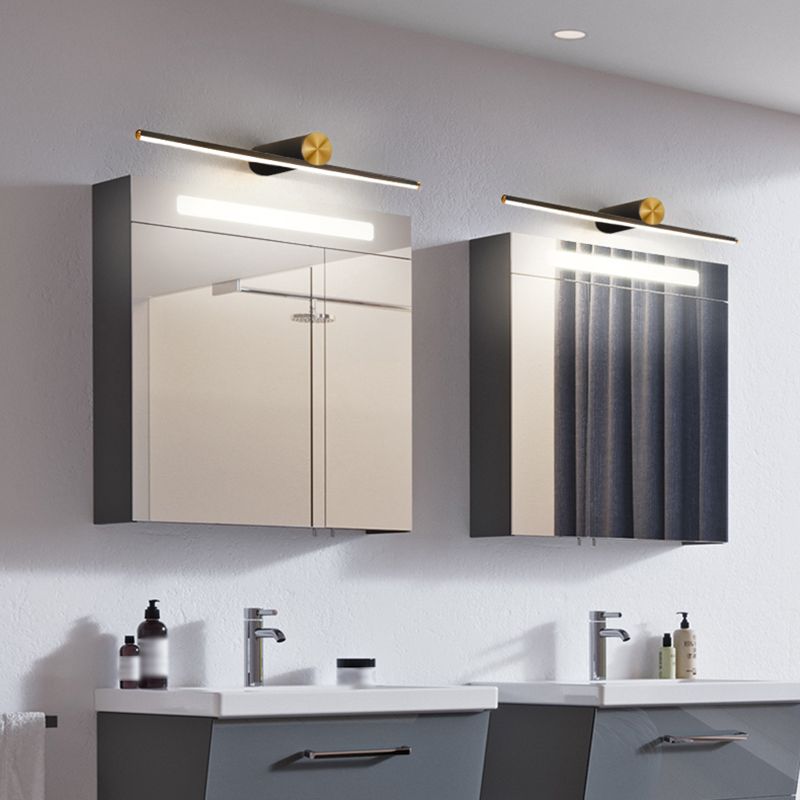 Luz de tocador de aluminio moderno 1 Luz de espejo LED LED Light para baño