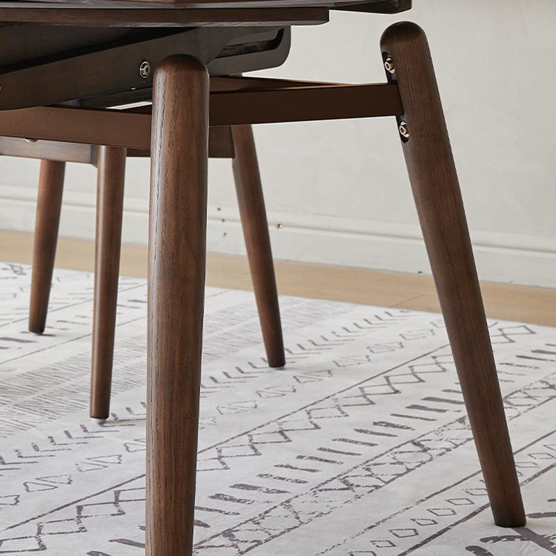 Modern 1/4/5/7 Pieces Dining Set Stone Collapsible Dining Table for Dining Room