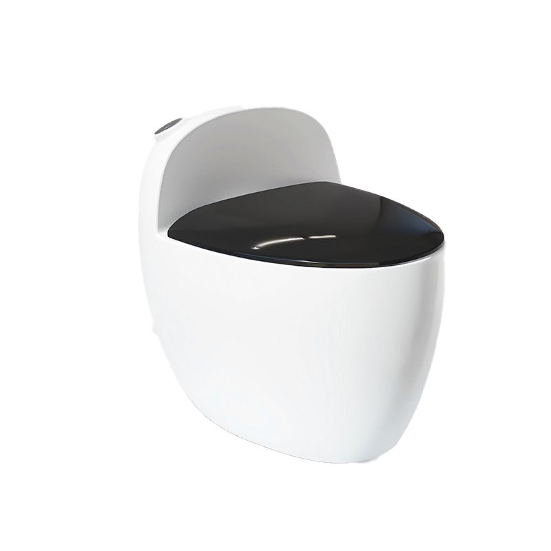 Contemporary Floor Mount Flush Toilet Siphon Jet Urine Toilet for Washroom