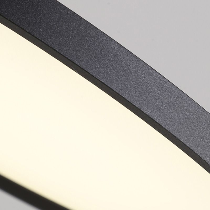 Dining Room One Head Pendant Light Metal LED Simple Ceiling Pendant Lamp