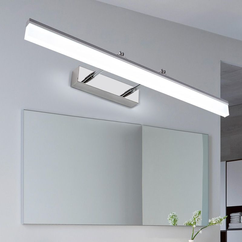 Contemporary Simplicity Rectangle Wall Mounted Lights Acrylic Wall Mounted Lamp for Bathroom