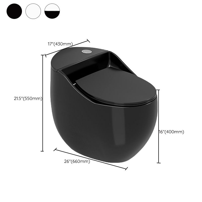 Floor Mounted Modern Urine Toilet One Piece Toilet Siphon Jet Toilet Bowl