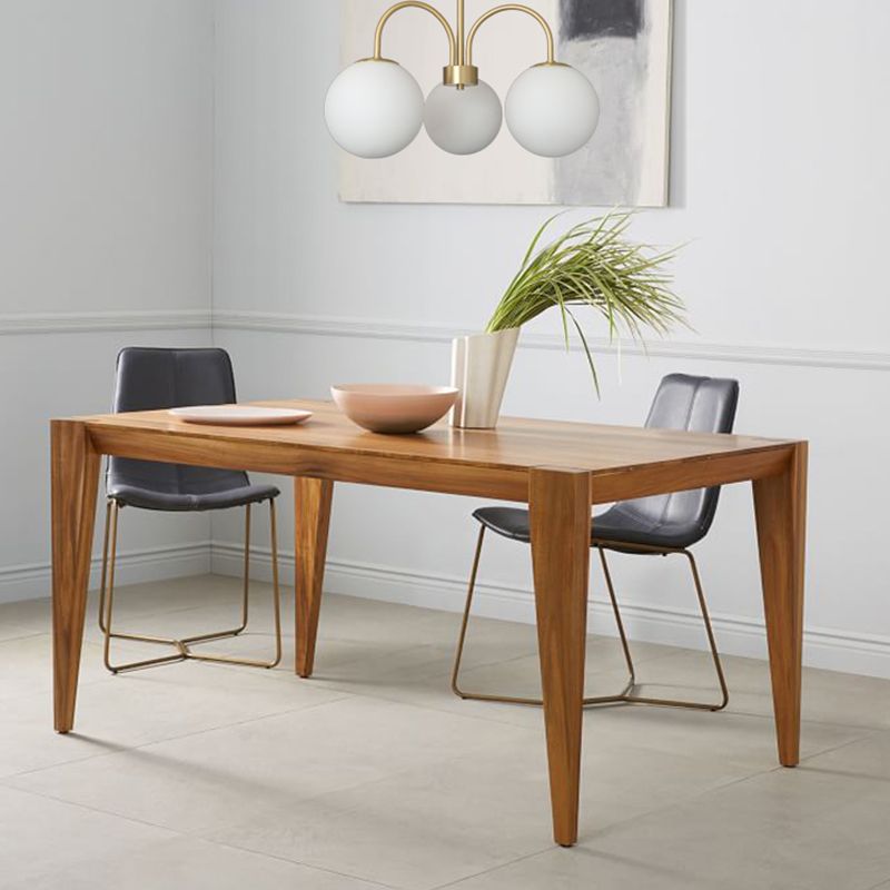 Gold Copper Chandelier Light Fixtures Modern 3-Head Globe Suspension Lamps for Living Room