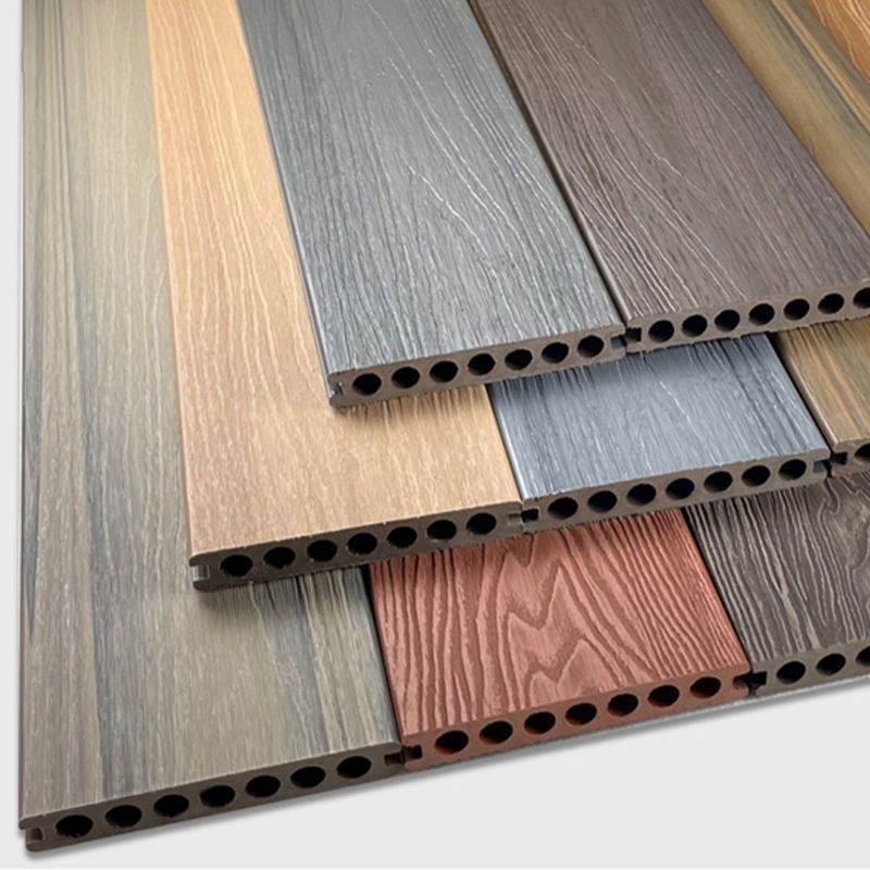 Embossed Composite Pattern Patio Flooring Tiles Nailed Deck Tile Kit Outdoor Patio