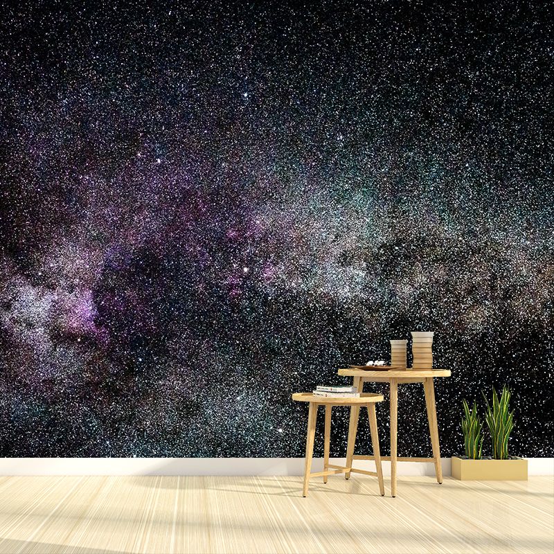 Environmental Photography Mural Wallpaper Starry Sky Indoor Wall Mural